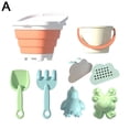 thumbnail image 1 of Plastic Beach Bucket Toys Set - Colorful Sand Play Set for Kids - Summer Fun Gift, 1 of 1