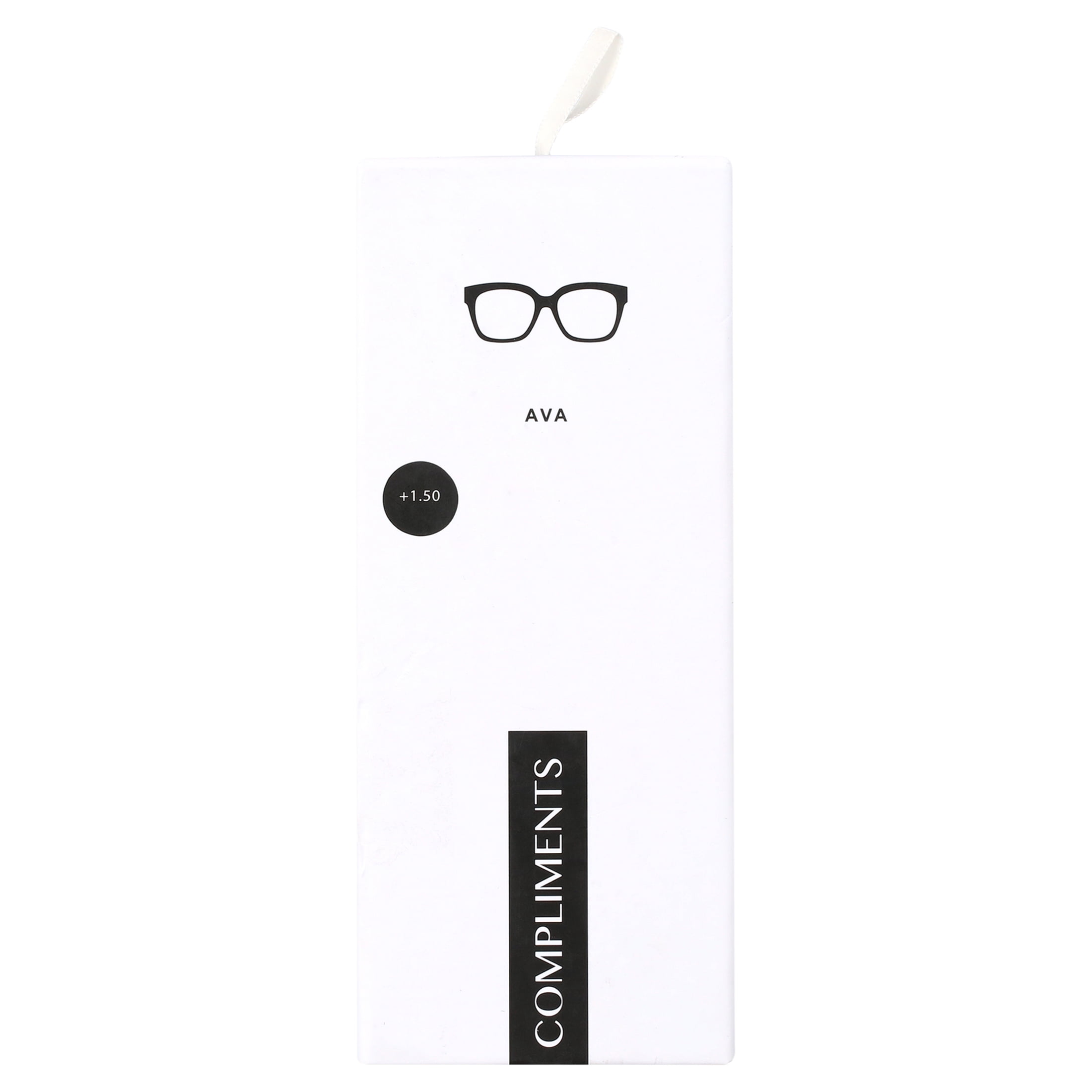 Compliments by DIFF Eyewear Ava Blue Light Reading Glasses Amber Tortoise +1.5