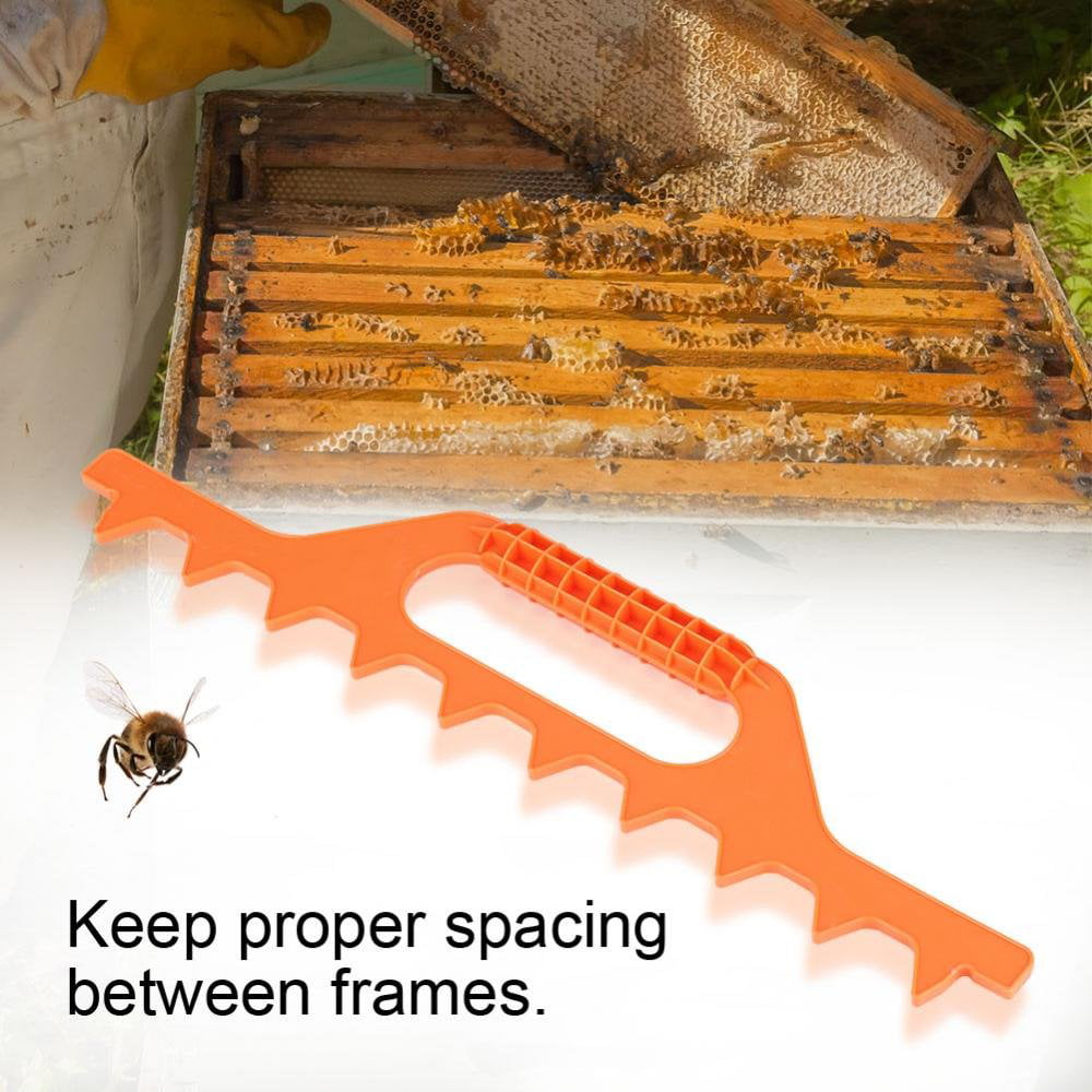9 Frame Plastic Hive Spacer Bee Hive Frame Spacing tool Beekeeping Equipment 
