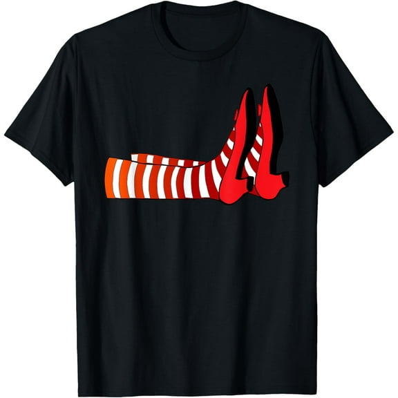 Wizard Witch is dead | Witch Legs Funny T-Shirt