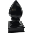 thumbnail image 2 of 2" x 2" Aluminium Pineapple Top Post Cap for Metal Posts - Pressure Fit - Black, 2 of 8