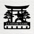 thumbnail image 3 of Handmadetneonsign Torii Gate Medal Hanger Metal Wall Art Light, Martial Arts Metal Sign Wall Decor, Martial Arts Metal Decor, 3 of 5