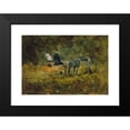 thumbnail image 2 of Henri de Toulouse-Lautrec 14x11 Black Modern Framed Museum Art Print Titled - The Trap (1880), 2 of 5