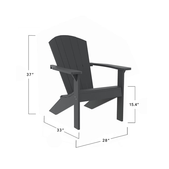 Crystal Harbor Collection Chaise Adirondack Classique