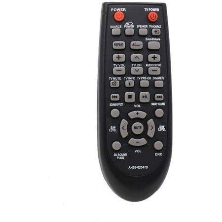 New Ah59 b Soundbar Remote Control Replacement Fit For Samsung Sound Bar Ah68 d 00 Hw F450 Hw F450za Hw Fm45 Hw Fm45c Ps Wf450 Hwf450 Hwf450za Hwfm45 Hwfm45c Pswf450 Ahd00 Hw F450 Za Walmart Canada