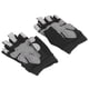 thumbnail image 3 of Un par de guantes deportivos de medio dedo, ajustables, ventilados, con anilla extraíble, antideslizantes, para hombres y mujeres, talla M, 3 of 14