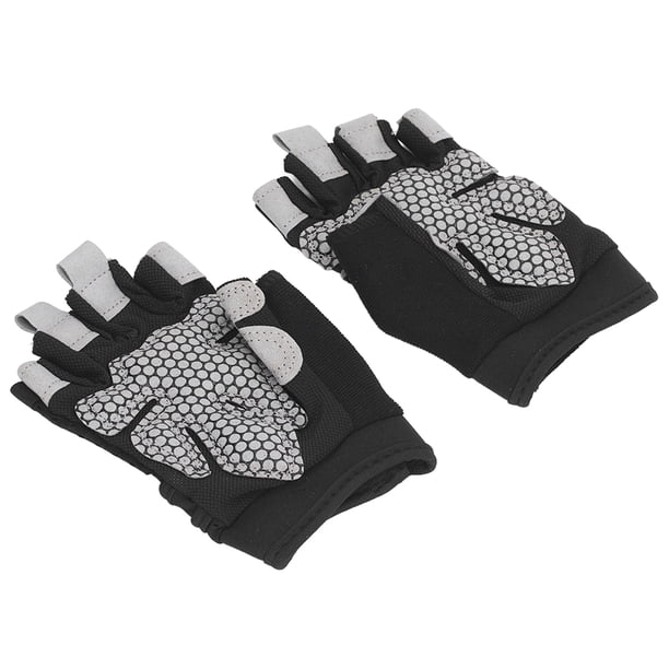 Guantes deportivos Jadeshay antideslizantes medio dedo ligeros para gimnasio