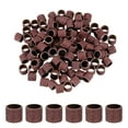 thumbnail image 1 of Uxcell 200pcs tambores de lijado de 1/2 pulgada grano 120 papel de lija mini mangas de lijado para herramientas rotativas, 1 of 7