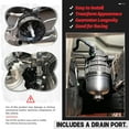 thumbnail image 3 of MRY Billet Aluminum Fuel Filter Housing Cap for GM Duramax 6.6L L5P 2017-2023, Black, 3 of 5