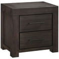 thumbnail image 1 of Modus Heath 2 Drawer Nightstand in Distressed Basalt Gray, 1 of 4