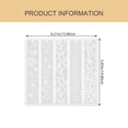 thumbnail image 4 of Miangastore Blank Bookmark DIY Mold Square Design Bookmark Maker Silicone Bookmark Mould, 4 of 8