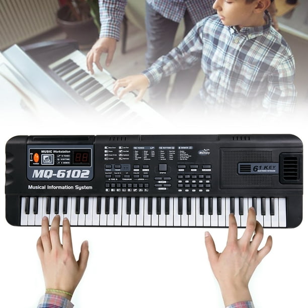 Moukey Débutant Piano numérique 88 touches Clavier électrique semi-lourd  pleine taille, support (MEP-110) 