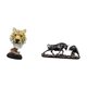 thumbnail image 5 of Escultura de mesa,Escultura de cabeza de tigre,estatua moderna de mesa,Estatua de escritorio,Estatua decorativa de figura de lucha de toro y oso,Colección de esculturas de toros,decoración, 5 of 8