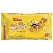 Malt-O-Meal Golden Honey O's Breakfast Cereal, 36 OZ Resealable Cereal Bag