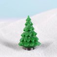 thumbnail image 2 of Sale Christmas Trees Mini Christmas Tree Glass Ornaments Small Glass Christmas Tree Christmas Dollhouse Miniature Mini Winter Figurines for Crafts Holiday Xmas Party DIY Room Decor Home Table Top, 2 of 6