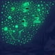 thumbnail image 4 of Yuarrent 842 piezas de pegatinas inodoras de hojas de estrellas no tóxicas para una decoración del hogar luminosa segura y saludable Decoración del hogar Verde, 4 of 6