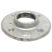 Southland 1-1/2 In. Malleable Iron Galvanized Floor Flange 511-607BG
