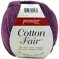 thumbnail image 2 of Premier Yarns Cotton Fair Solid Yarn - Plum, Multipack of 24, 2 of 2