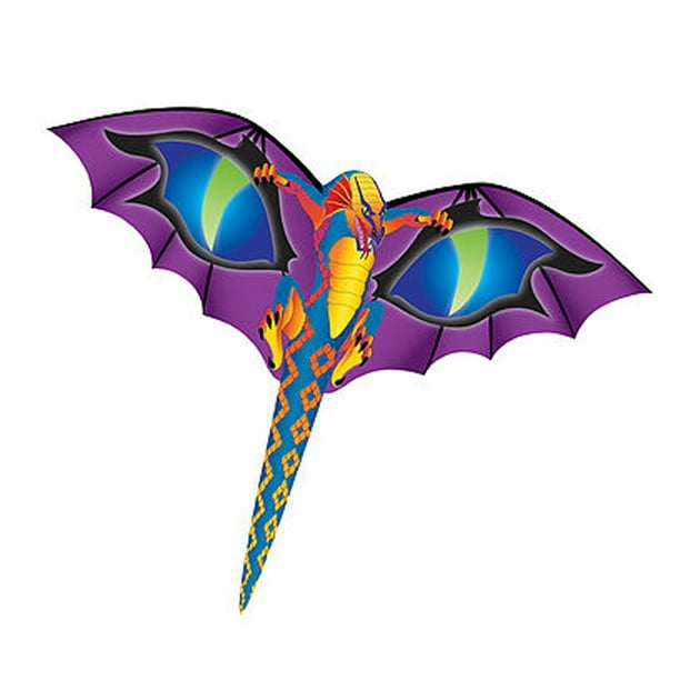 WindNSun MiniKite Mini Mylar Kite Ready to Fly Dragon