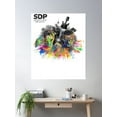 thumbnail image 2 of Sdp Band Poster Wall Art, Modern Wall Decor For Living Room Bedroom, 24x36 UNFRAMED, 2 of 3