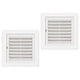 thumbnail image 3 of Exhaust Vent Grille Cover Louvered Ventilation Vent Great for Cooker Hood Extractors 6.1×6.1×1.9in 2Set, 3 of 3