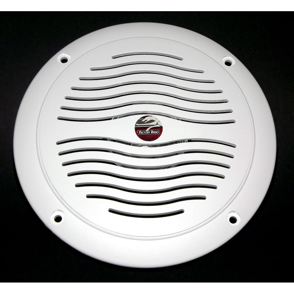 5" Dual Cone Waterproof Marine Speaker 5 Inch Round Integral Grill