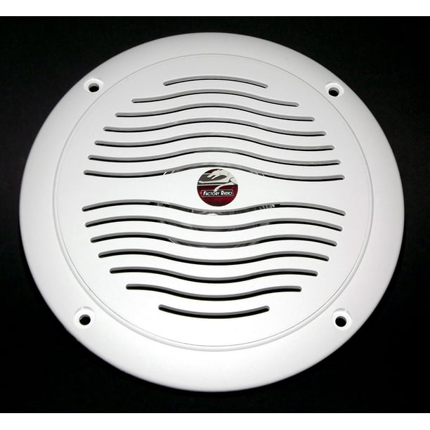 5" Dual Cone Waterproof Marine Speaker 5 Inch Round Integral Grill