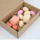thumbnail image 3 of Apilamiento de madera Building Stones Rompecabezas Desarrollo temprano Kid Toy 10 piezas de color del arco perfke Juguetes de bloques de madera del arco iris, 3 of 9