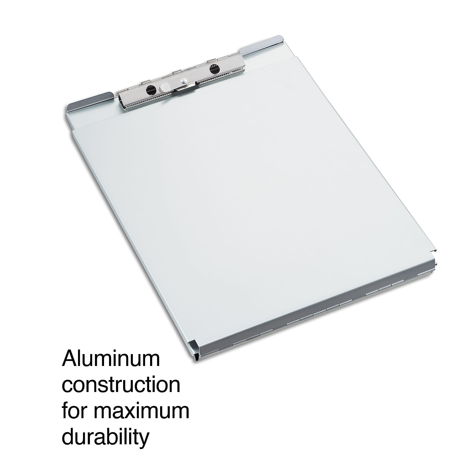 HITOUCH BUSINESS SERVICES Aluminum Storage Clipboard Silver 44401-CC