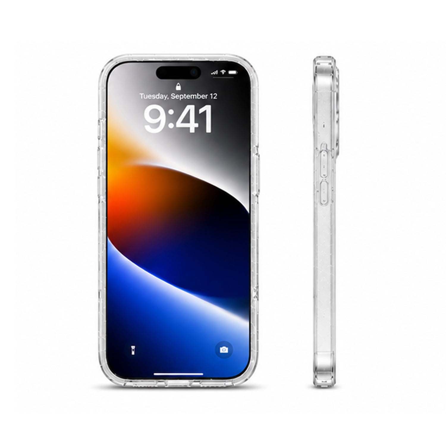 Transparent Shockproof Case for iPhone 17 Pro Max - Clear