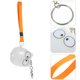 thumbnail image 2 of Llavero con alarma para mujer, alarma de seguridad personal con forma de búho, alarma personal para exteriores (130 dB), 2 of 6