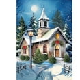 thumbnail image 3 of Briarwood Lane Holy Night House Flag, 3 of 4