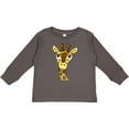 thumbnail image 3 of Inktastic Cute Giraffe Boys or Girls Long Sleeve Toddler T-Shirt, 3 of 5