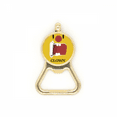 thumbnail image 1 of Funny Yellow Clown Emotion Laugh Beer Bottle Cap Opener Stainless Steel Key Chain, 1 of 3