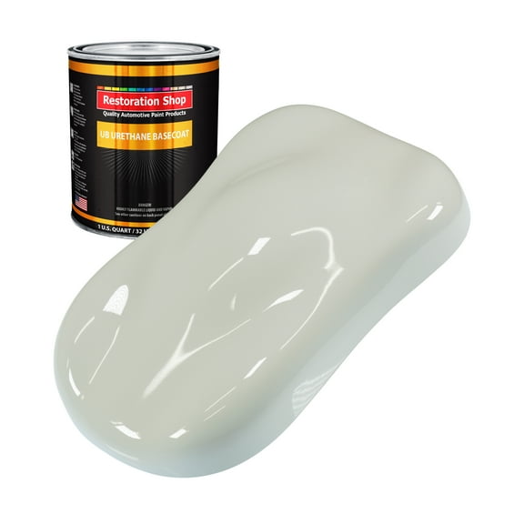 Arctic White 1 Quart URETHANE BASECOAT Car Auto Body Paint