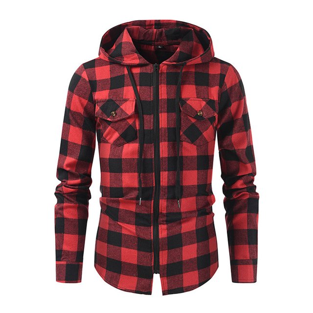 Blusa de manga larga con capucha, nueva moda informal, chaqueta de oveja con solapa, camisa de pana para hombre, blusa de manga larga con cuello vuelto, blusa para hombre