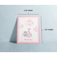 thumbnail image 4 of Baby Shower Thank You Cards – Pink Elephant Baby Girl Cards with Envelopes Set, 4 of 5
