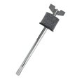thumbnail image 4 of bedienty Cymbal Stacker Adjustable Clamp Mounting Tool Cymbal Lock Nut Hardware Stand Silver 18x3.8cm, 4 of 6