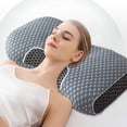thumbnail image 3 of Multiple Weight Options Sleep Pillow Polyester Material Ergonomic Neck Shoulder Support Memory Foam 850-1000g, 3 of 3