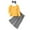 A406 Yellow, variant on Curuila Toddler Child Girls Two Piece Outfit Long Sleeve Striped Print Square Neck Tops With Pants Spring Autumn Soft Comfort Outfit Set Pink Size 2-3 Years
