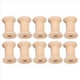 thumbnail image 2 of 30 Piezas de Carretes de Hilo VacíO de Madera Color Natural 29 mm X 23 mm, 2 of 8