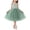 Green, variant on Loopsun 1-10 Years Girls Sleeveless Strap Outdoor Casual Fashion Dress White, 5-6 Years