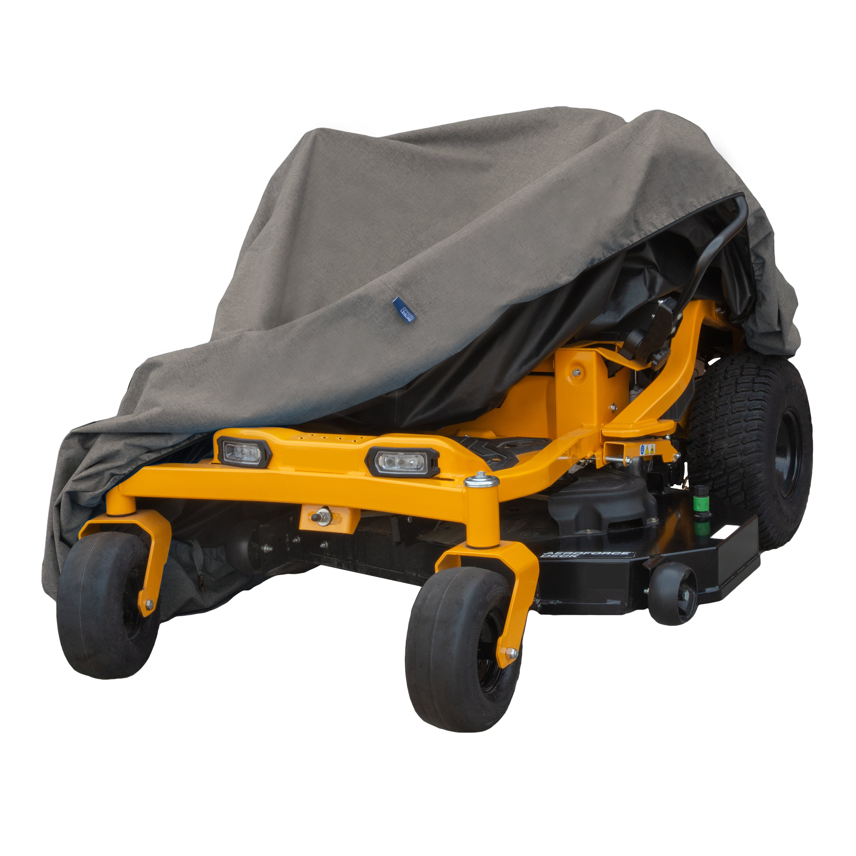 Modern Leisure Garrison Waterproof Zero-Turn & Riding Lawnmower Cover, 82"L x 50"W x 47"H, Gray