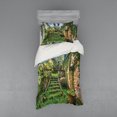 thumbnail image 2 of Ambesonne Nature Bedding Set 4 Pcs, Floral Ivy Theme, Queen, Multicolor, 2 of 3
