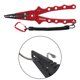 thumbnail image 1 of Alicates de pesca para agua salada, agua dulce, removedor de anzuelos de aluminio, multiherramienta ligera, accesorios de equipo de pesca portátiles, Rojo DYNWAVEMX Alicates de pesca, 1 of 8