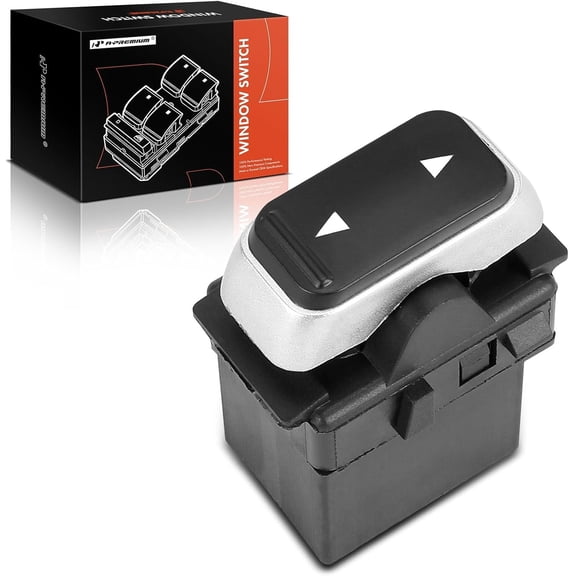 A-Premium Power Window Switch Compatible with Lincoln Town Car 2003-2008, Replace# 5W1Z14529AA, 3W1Z14529AA