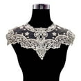 thumbnail image 6 of Eoperou Lace Embroidered Fake Collar - Hollow See-through Lace Flower Pattern False Collar Lace Embellished Clothing Accessory, 6 of 7