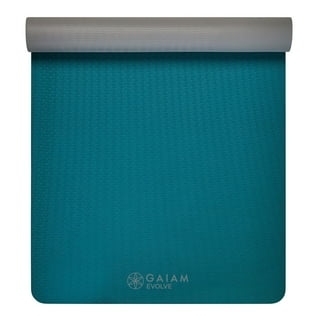 Gaiam Reversible Metallic Yoga Mat, Sun & Moon, 6mm 