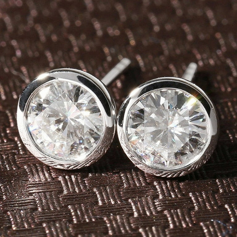 Diamond earrings on store sale walmart