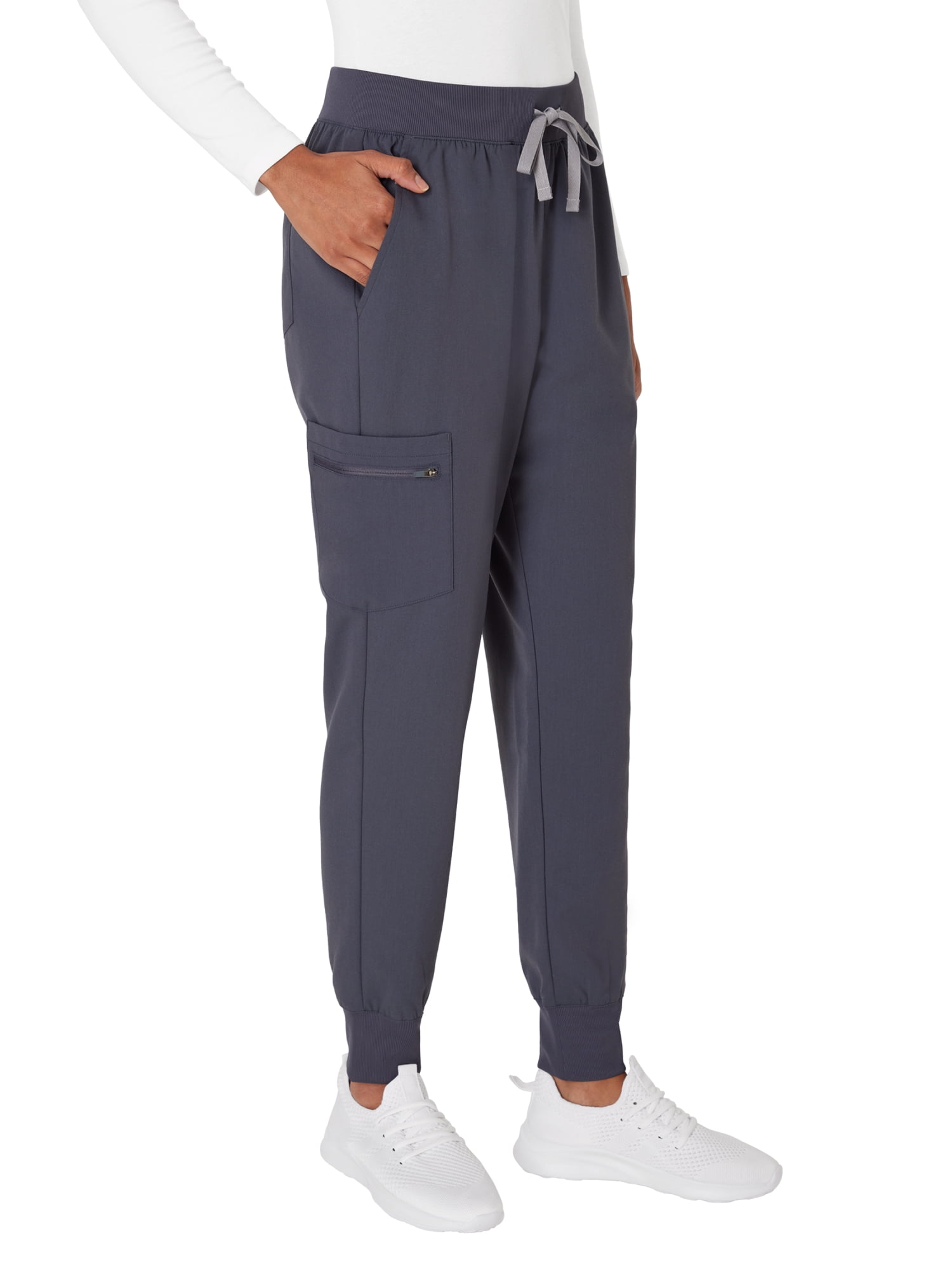 Hanes Women's Scrubs Drawstring Jogger Scrub Pants, Premium, Pockets, Sizes XS - 3XL